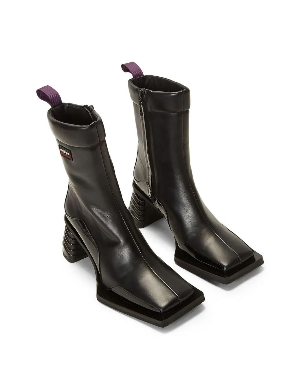 Eytys Gaia Leather Boots in Black | Lyst