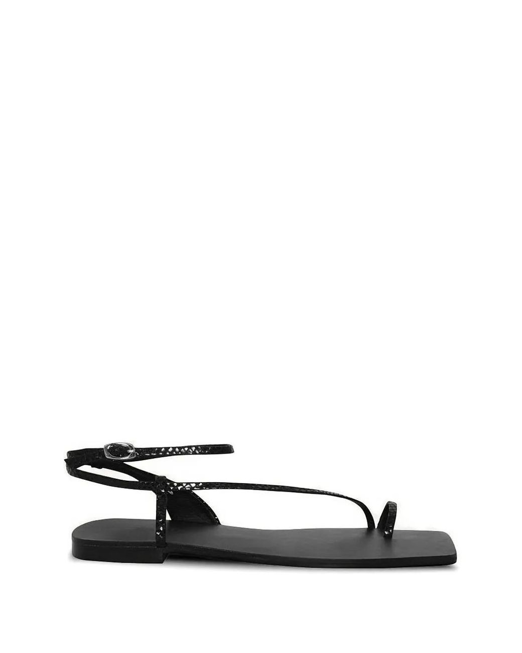 Johanna Ortiz White Flamenco Echoes Flat Sandals