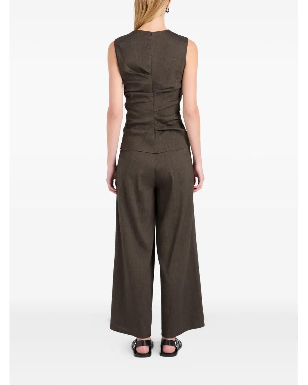 Proenza Schouler Black Anoushka Top