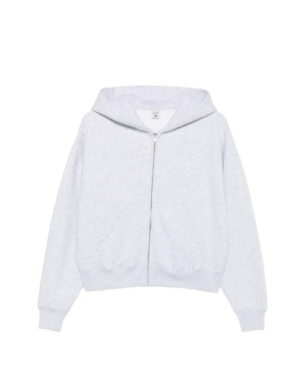 Sporty & Rich White Zip-Up Hoodie
