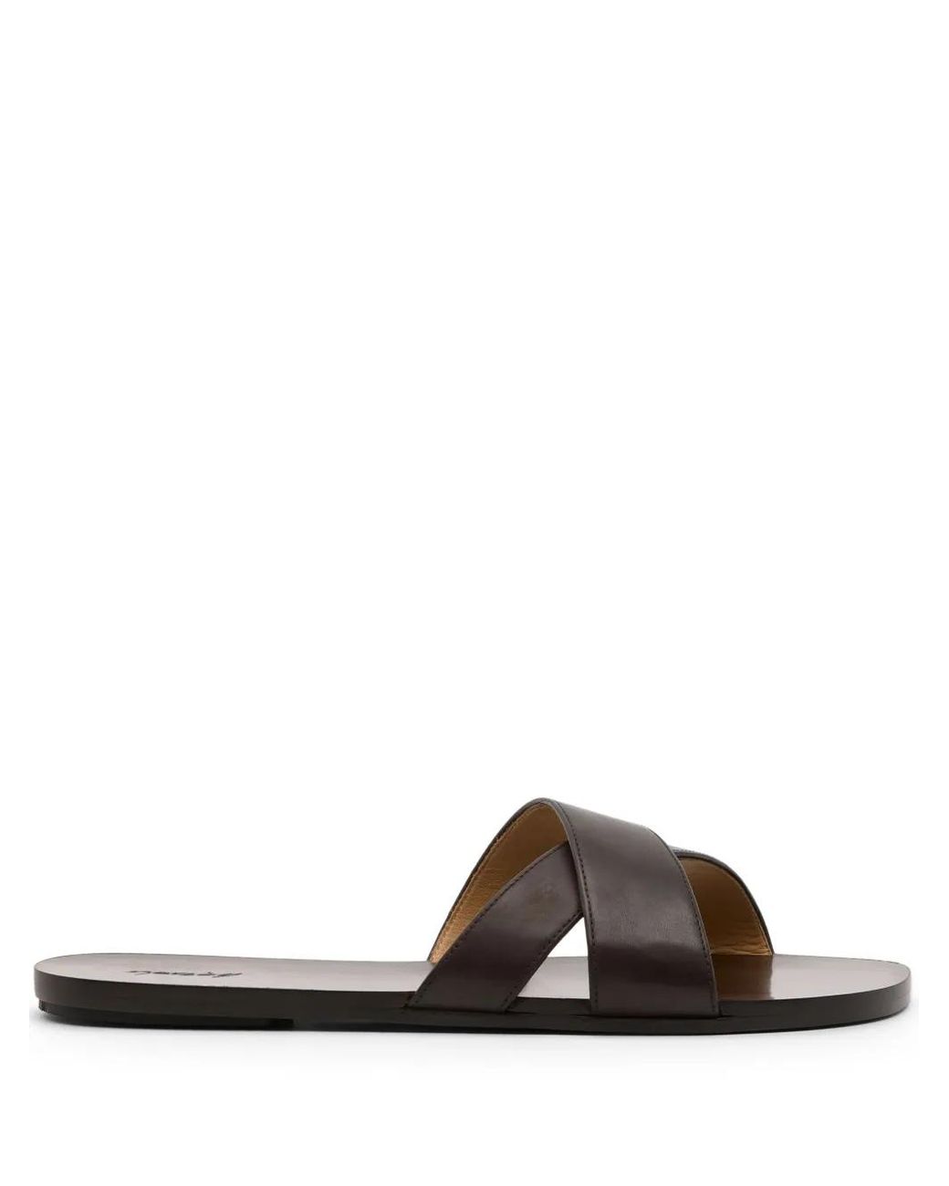 Marsèll Brown Sottile Leather Sandals for men