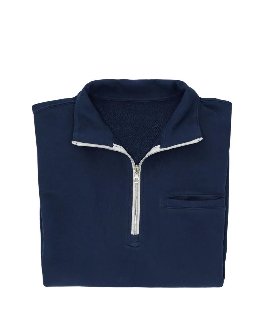 Fortela Blue Princeton Quarter-Zip Sweatshirt for men