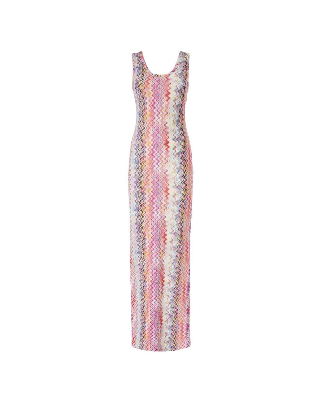Missoni Pink Long Tank Dress