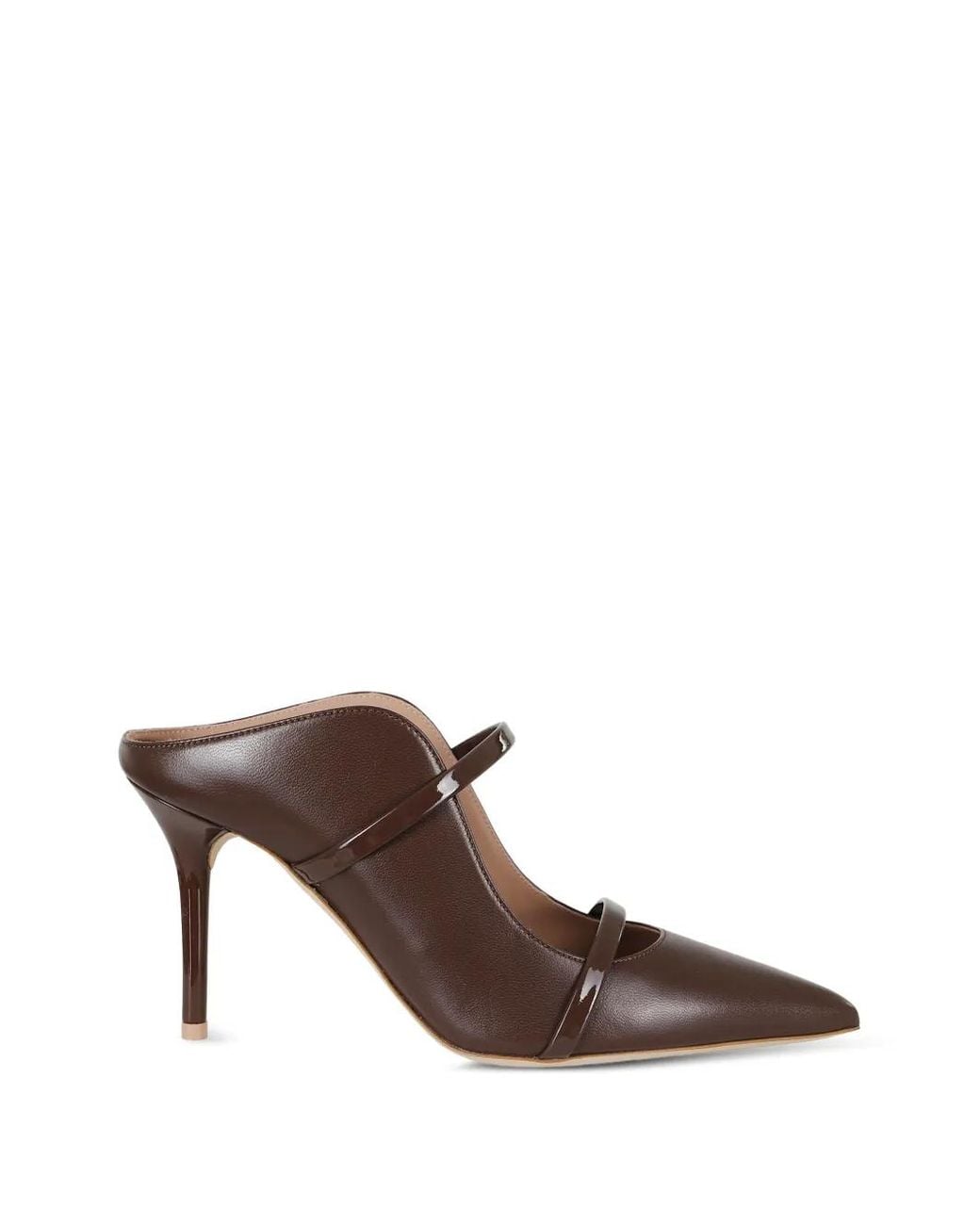 Malone Souliers Brown Maureen Double-Strap Mules