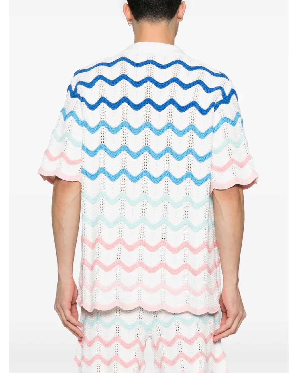 Chemise Courte Casablanca En Soie Sergé - Multicolore - Taille S - Neuf Avec étiquettes (BNWT)