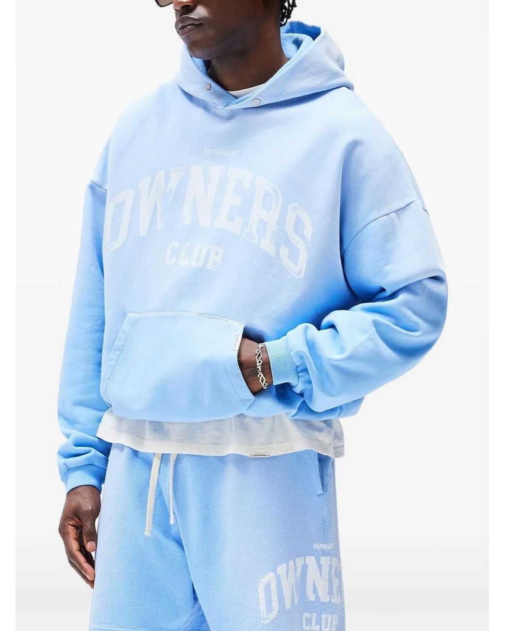 Sudadera Owners Club Con Logo Represent de hombre de color Blue