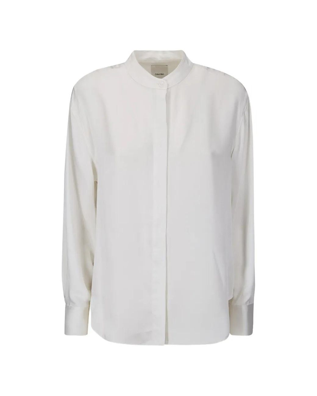 Calvin Klein White Long-Sleeves Shirt