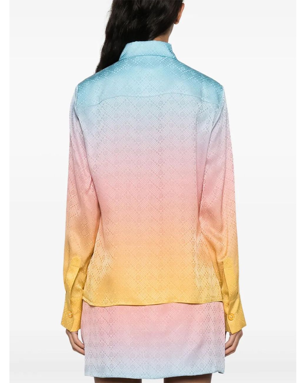 Casablanca Pink Pastel Gradient Shirt
