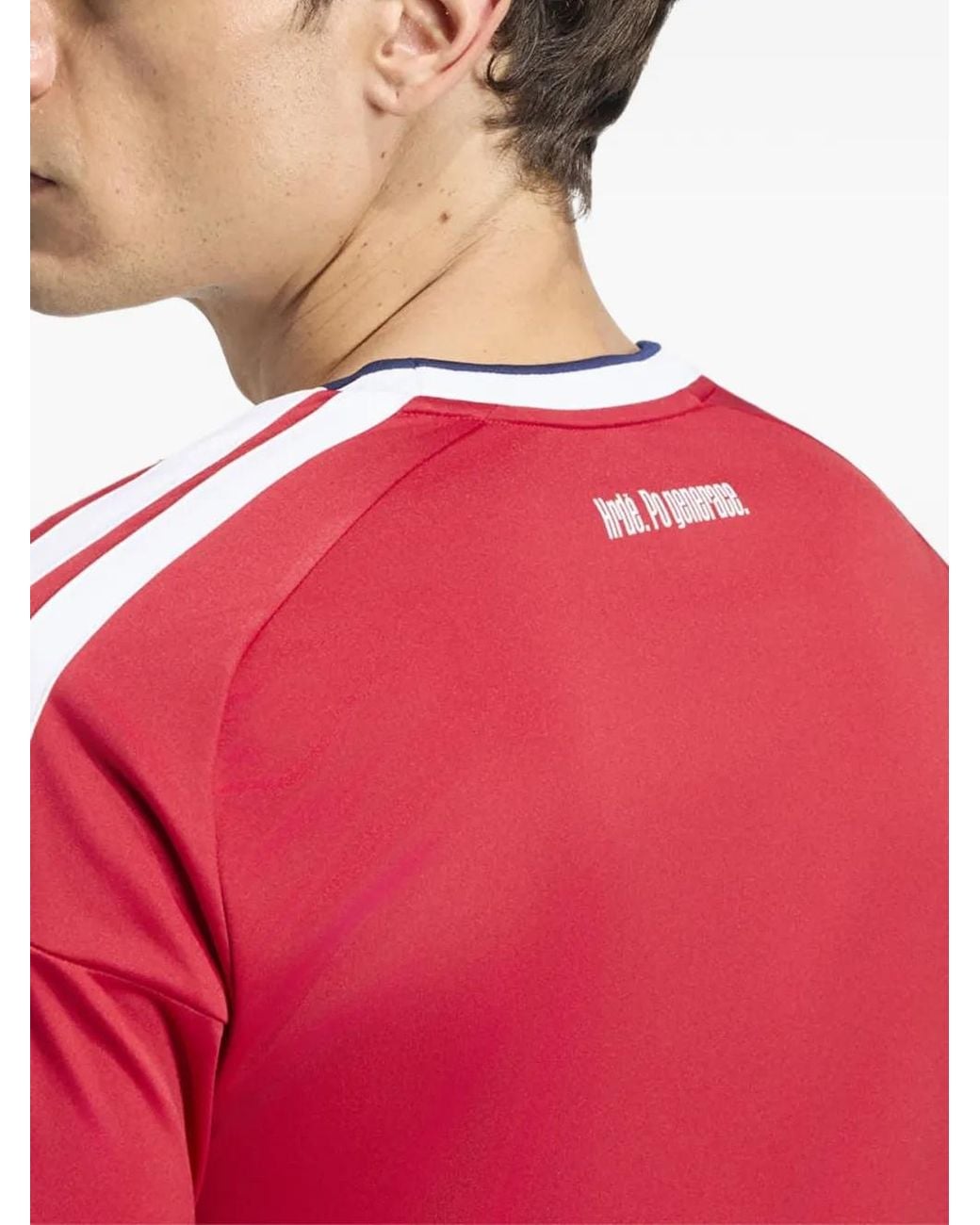 Adidas Red Czechia 26 Home T-Shirt for men