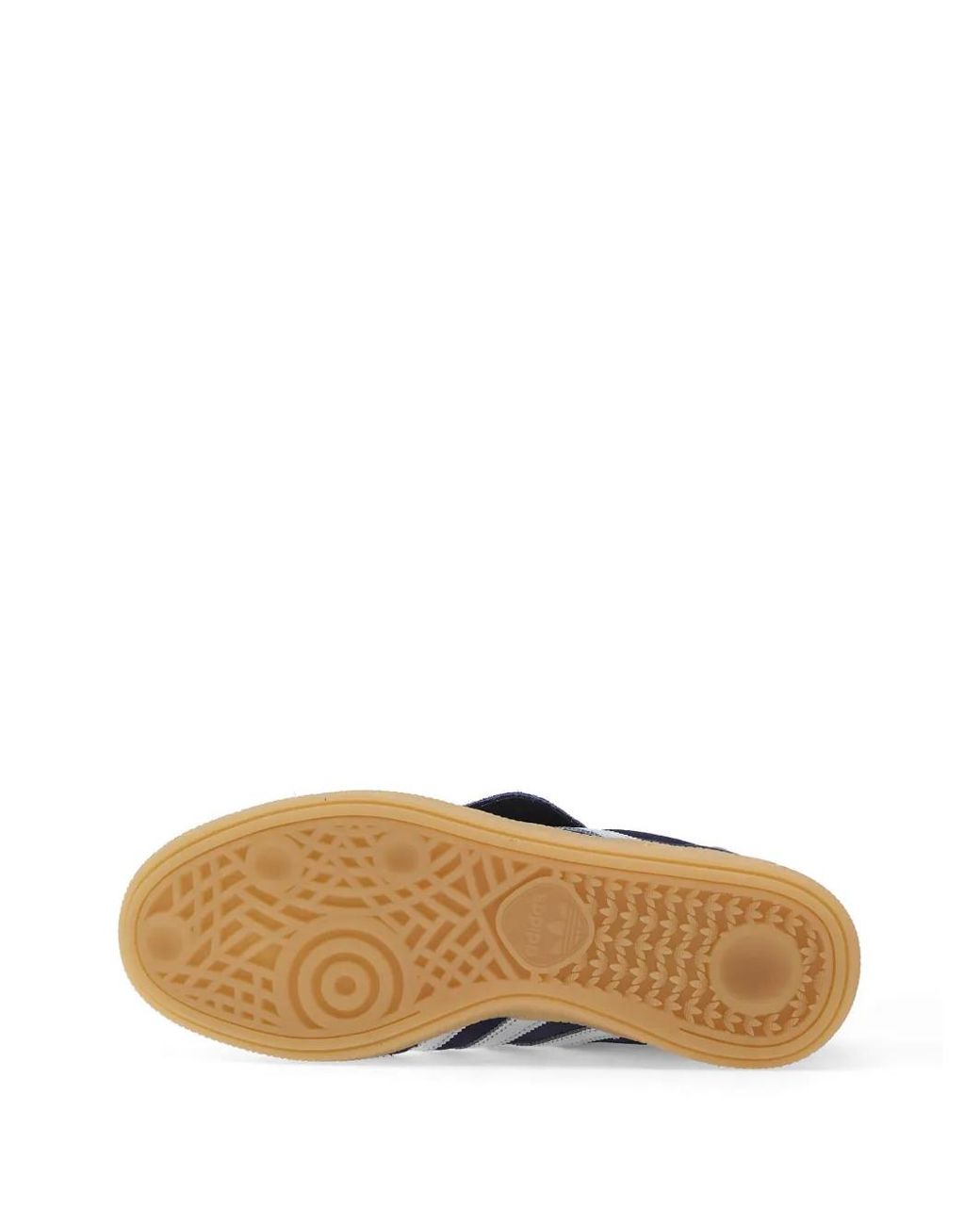 Adidas Blue Spezial Three-Stripe Sneakers