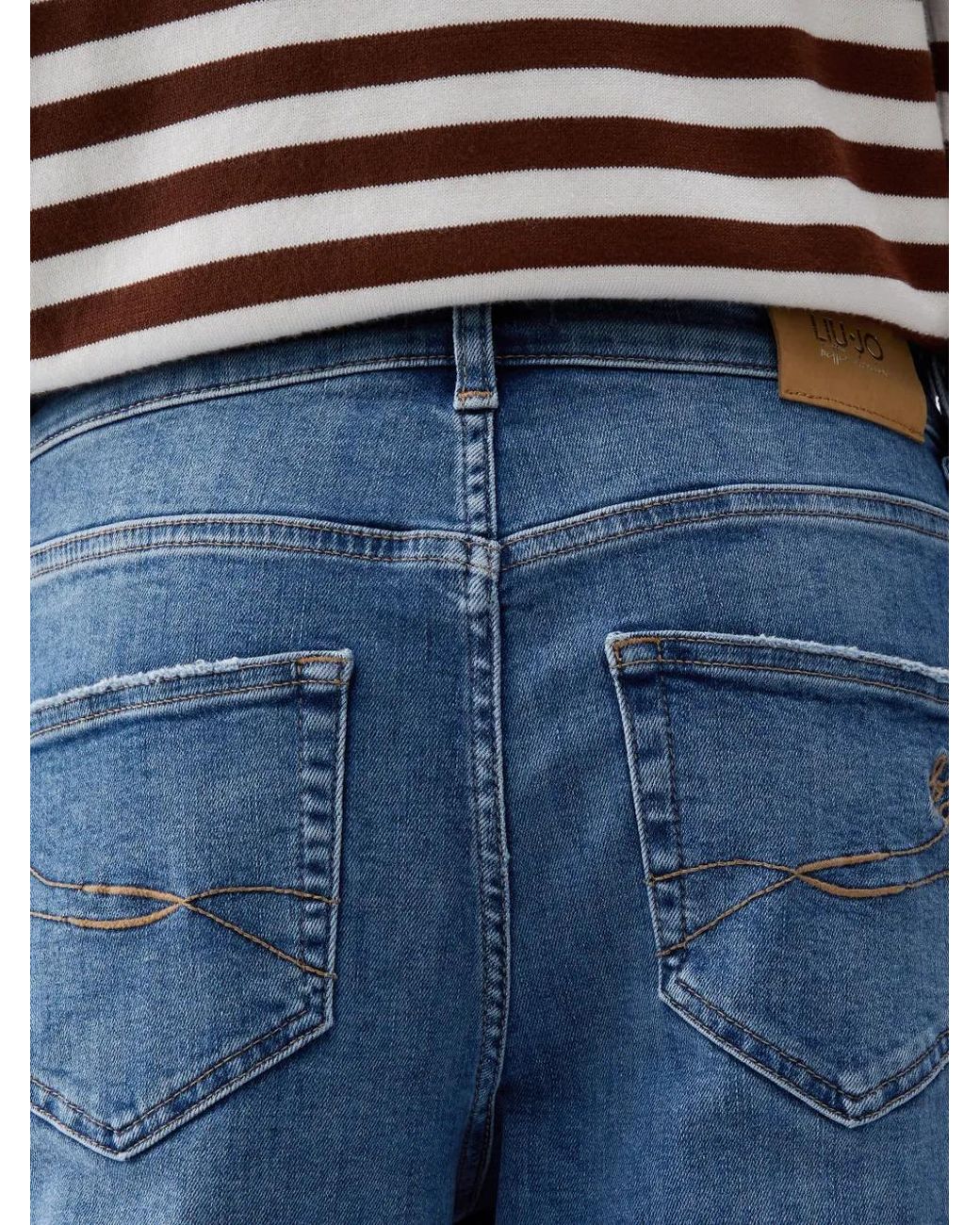 Liu Jo Blue Boyfriend Jeans