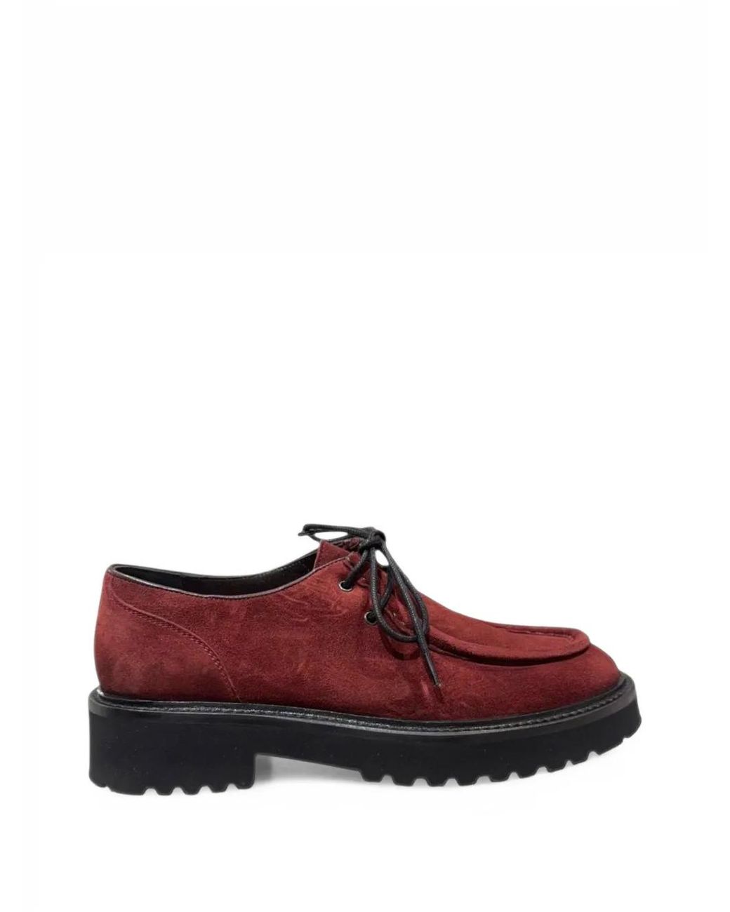 Calce Red Chunky-Sole Derby Shoes