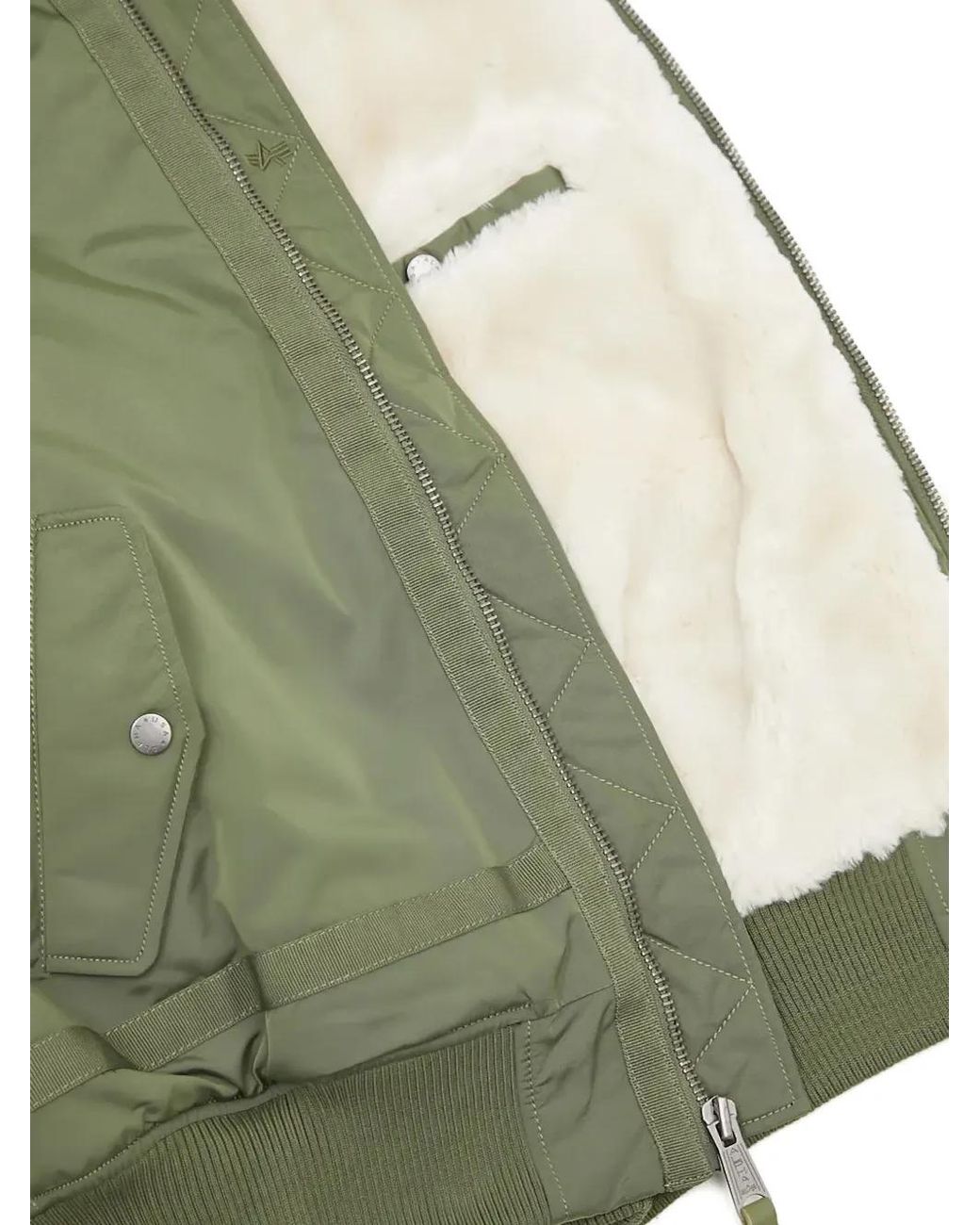 Alpha Industries Green Bomber Jacket for men