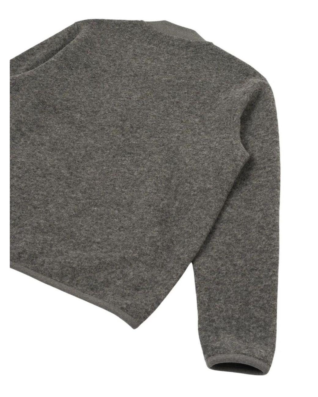 Universal Works Gray Zip-Up Bomber Jacket for men