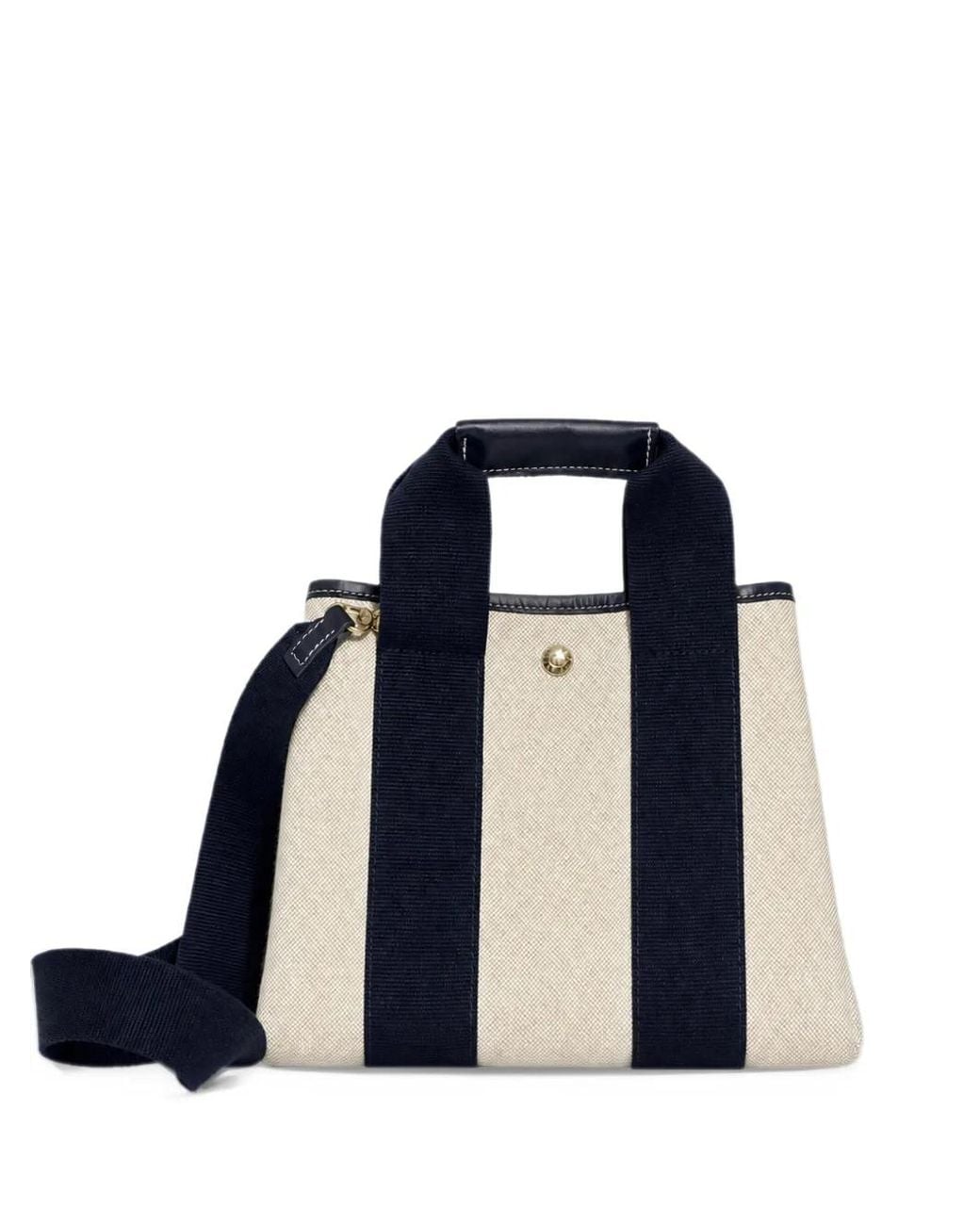 Rue de Verneuil Blue Small Traversée Tote Bag