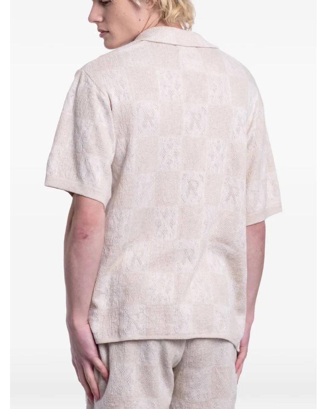 Represent Hemd Mit Karomuster in Natural für Herren