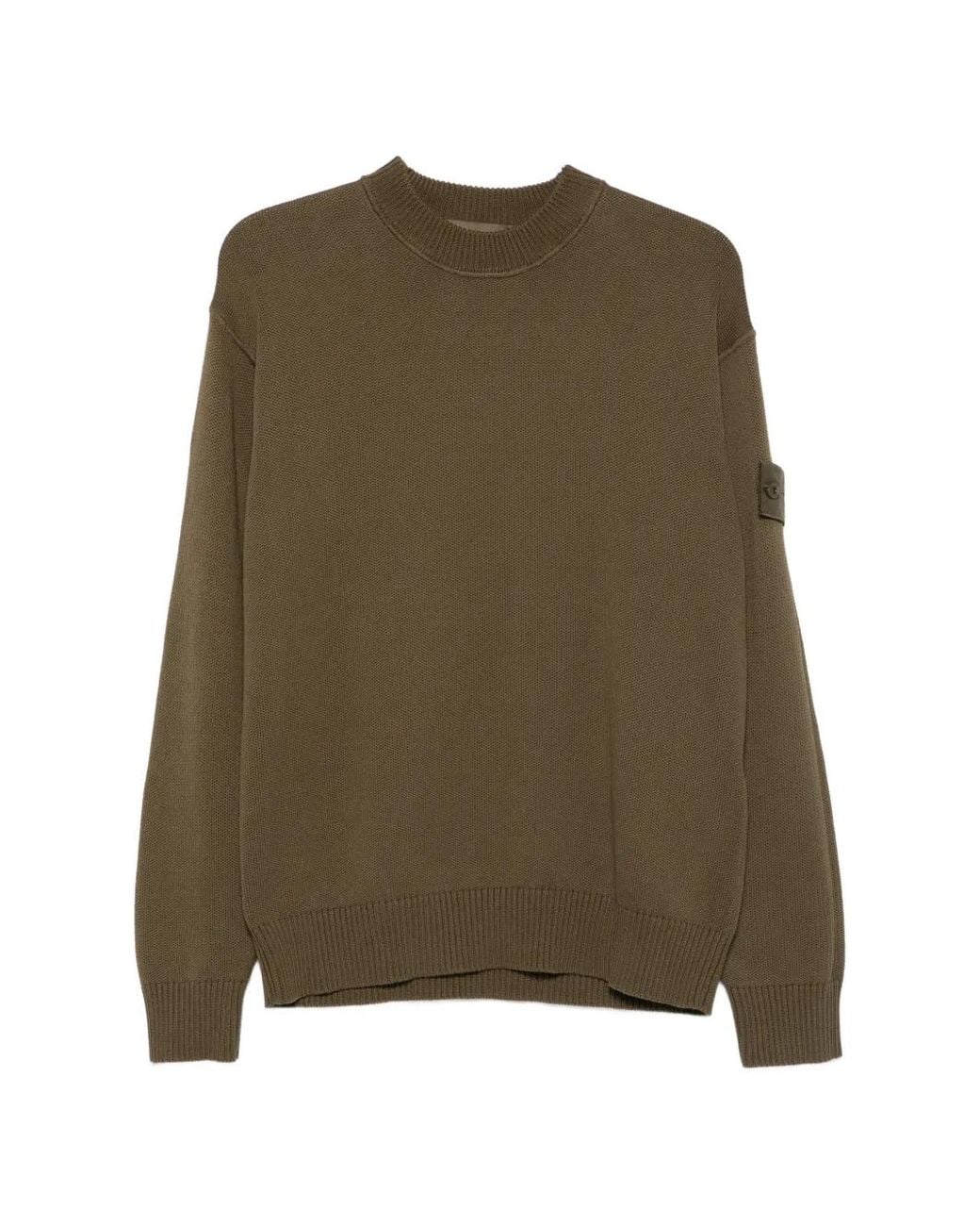 Stone Island Green 5100063 Cotton Cashmere Ghost Sweater for men