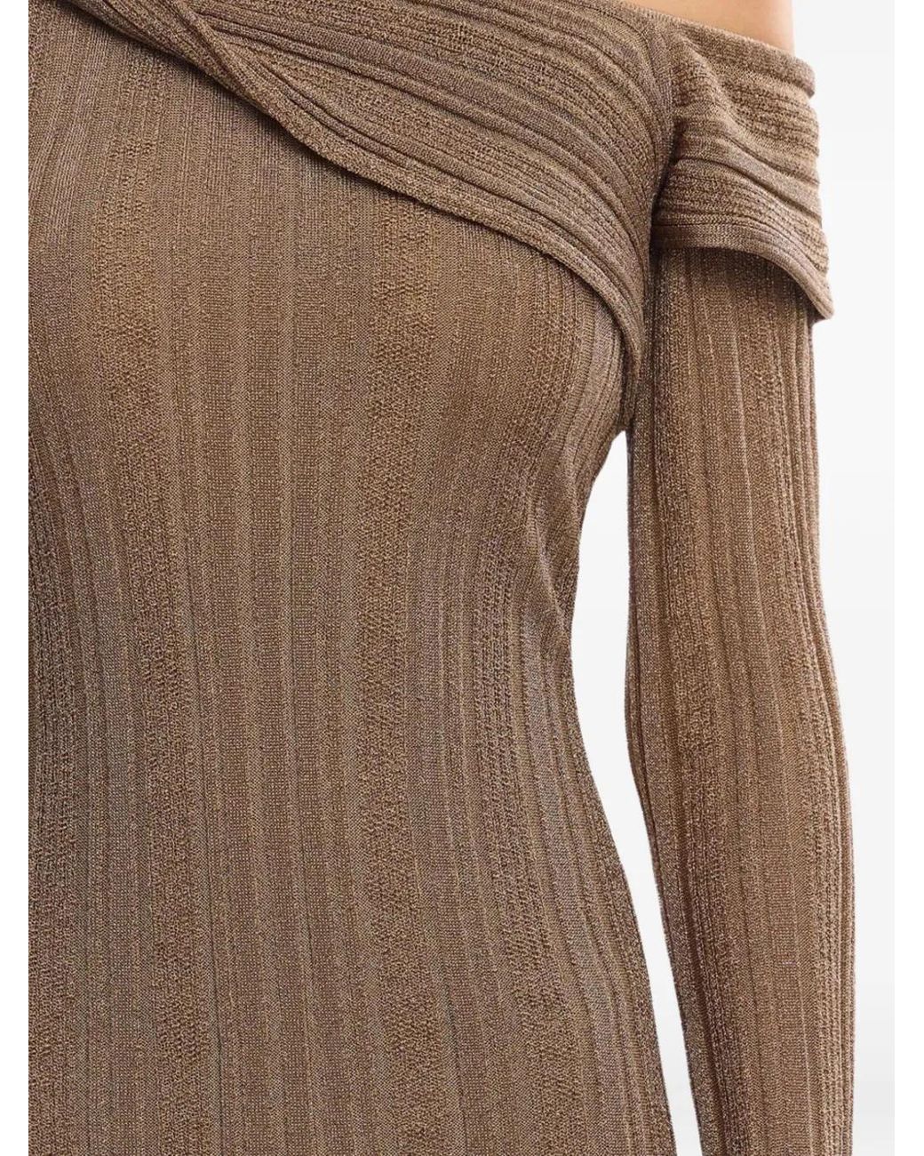 Significant Other Natural Alex Long-Sleeve Maxi Dress