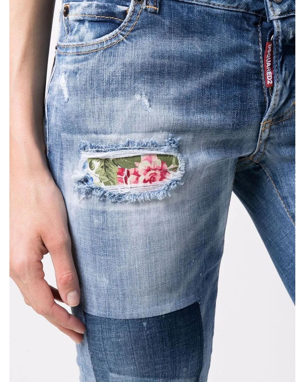 DSquared² Skinny Jeans in het Blue