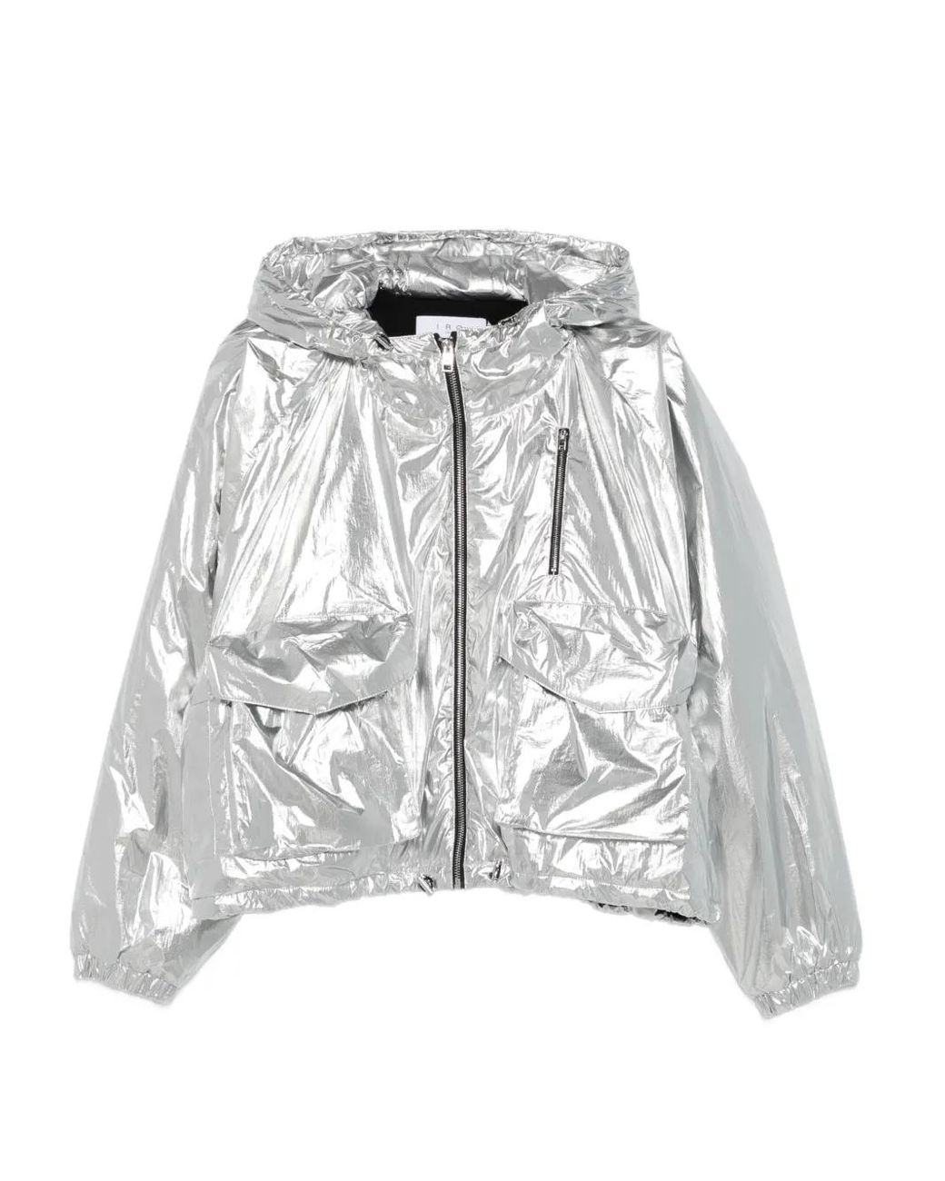 IRO White Gonie Hooded Jacket
