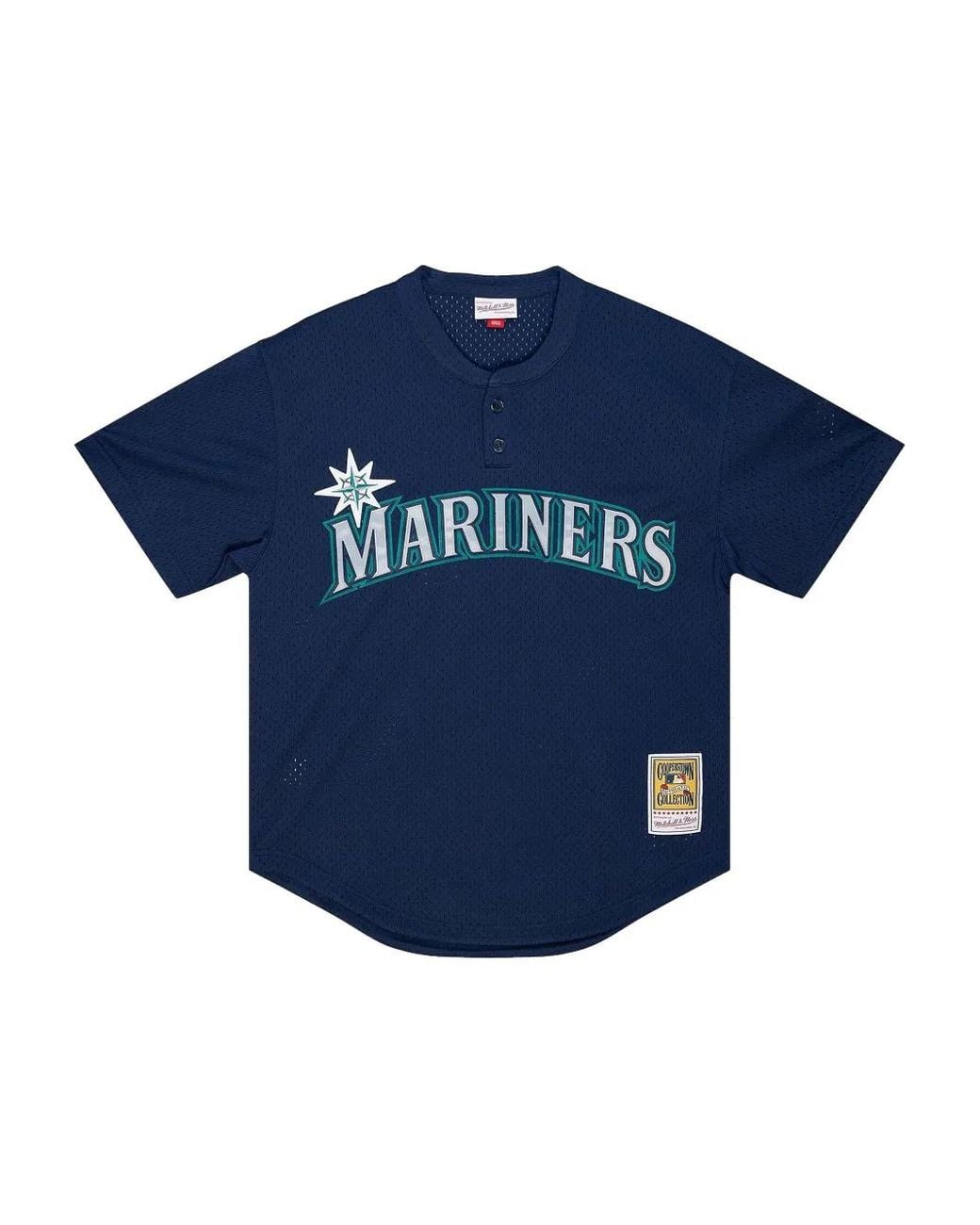 Mitchell & Ness Blue Mlb Angels 1984 Reggie Jackson T-Shirt for men