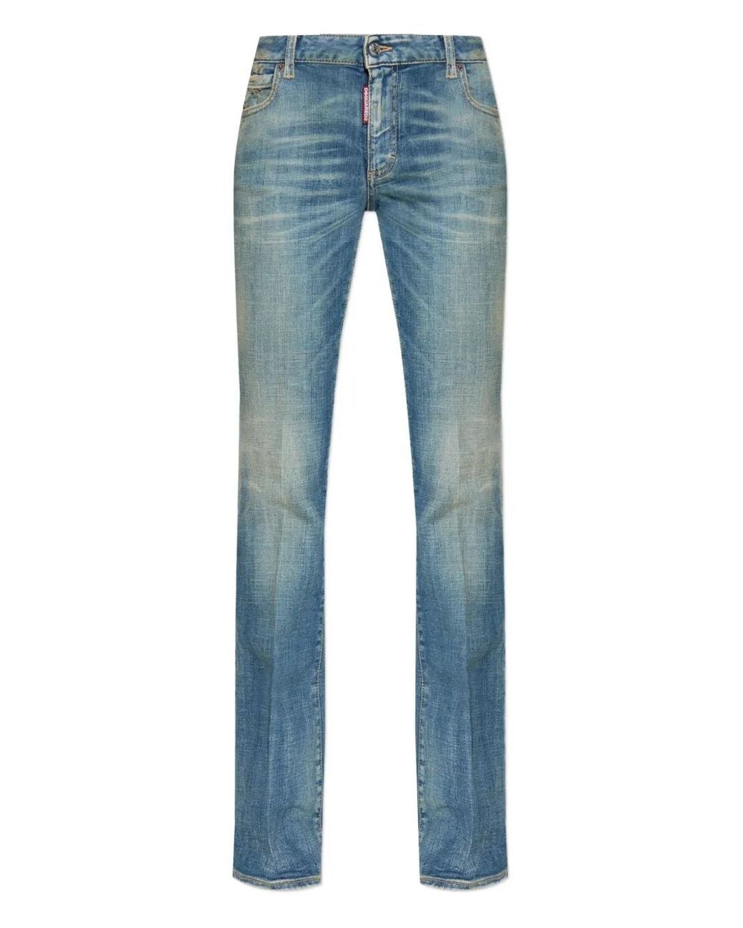 DSquared² Jeans Met Vervaagd Effect in het Blue