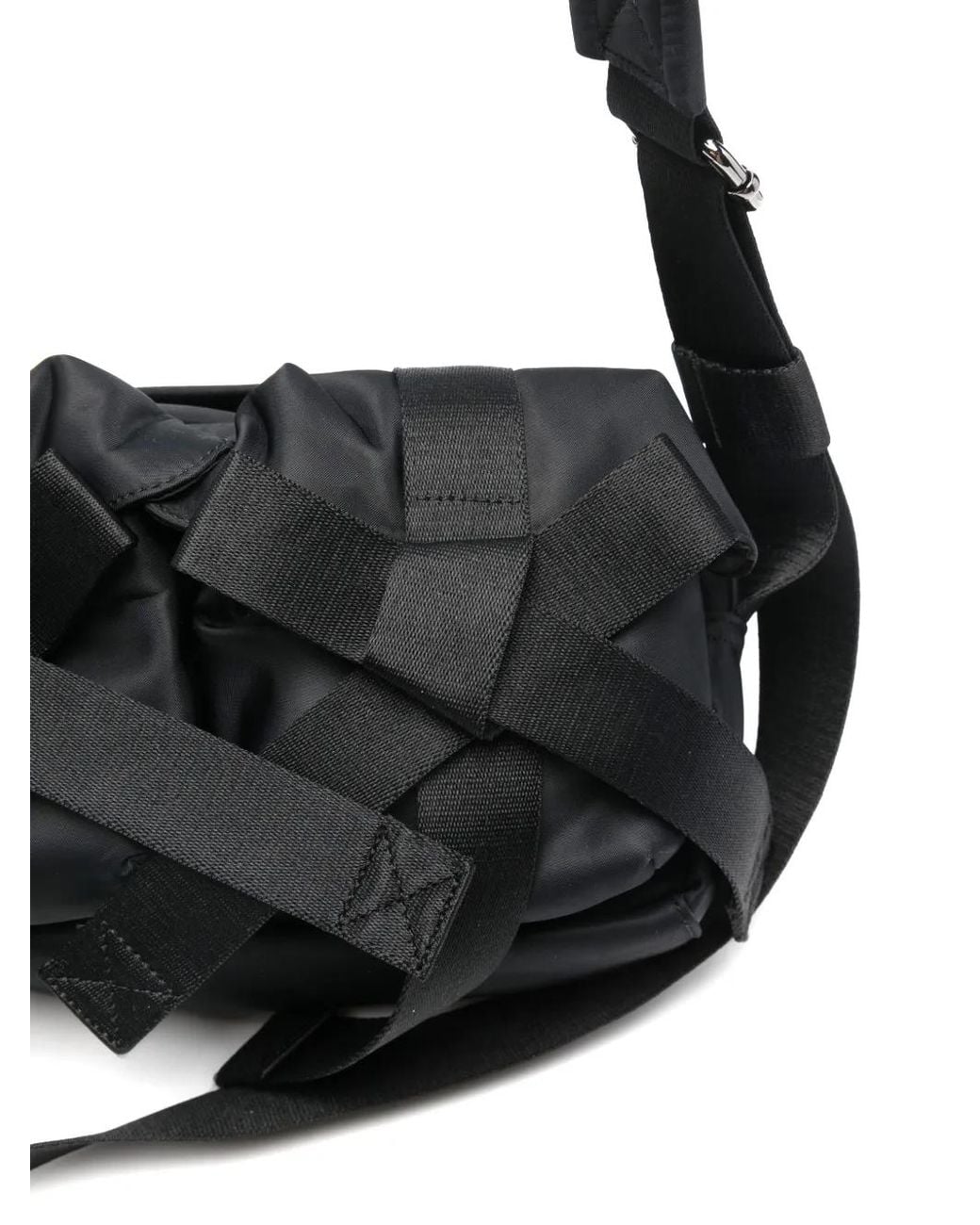 Simone Rocha Black "Classic Bow" Crossbody Bag