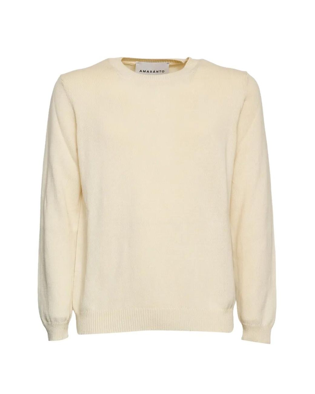 Amaranto Natural Crewneck Jumper for men