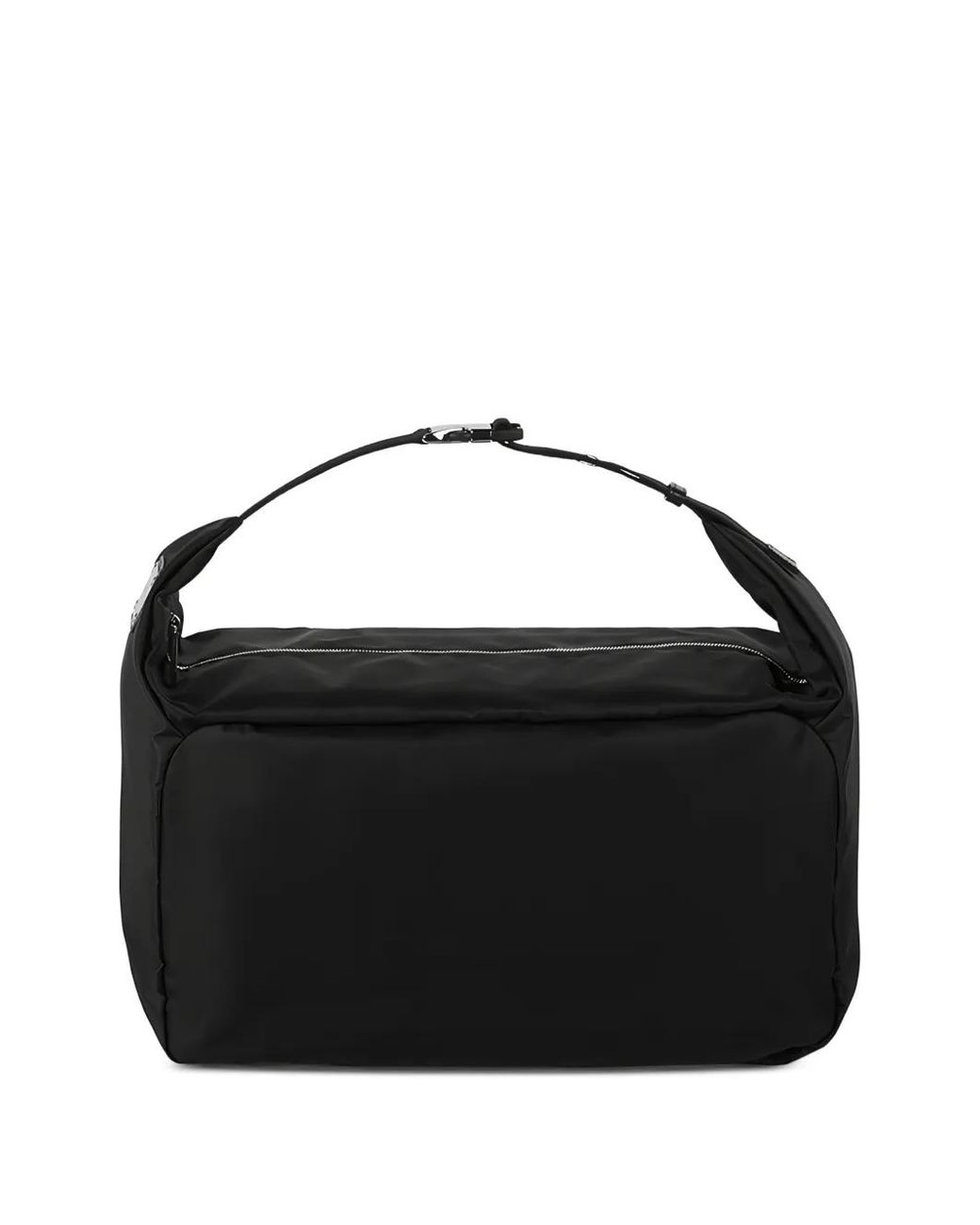 Fpm Milano Black Foldable Zip Tote Bag
