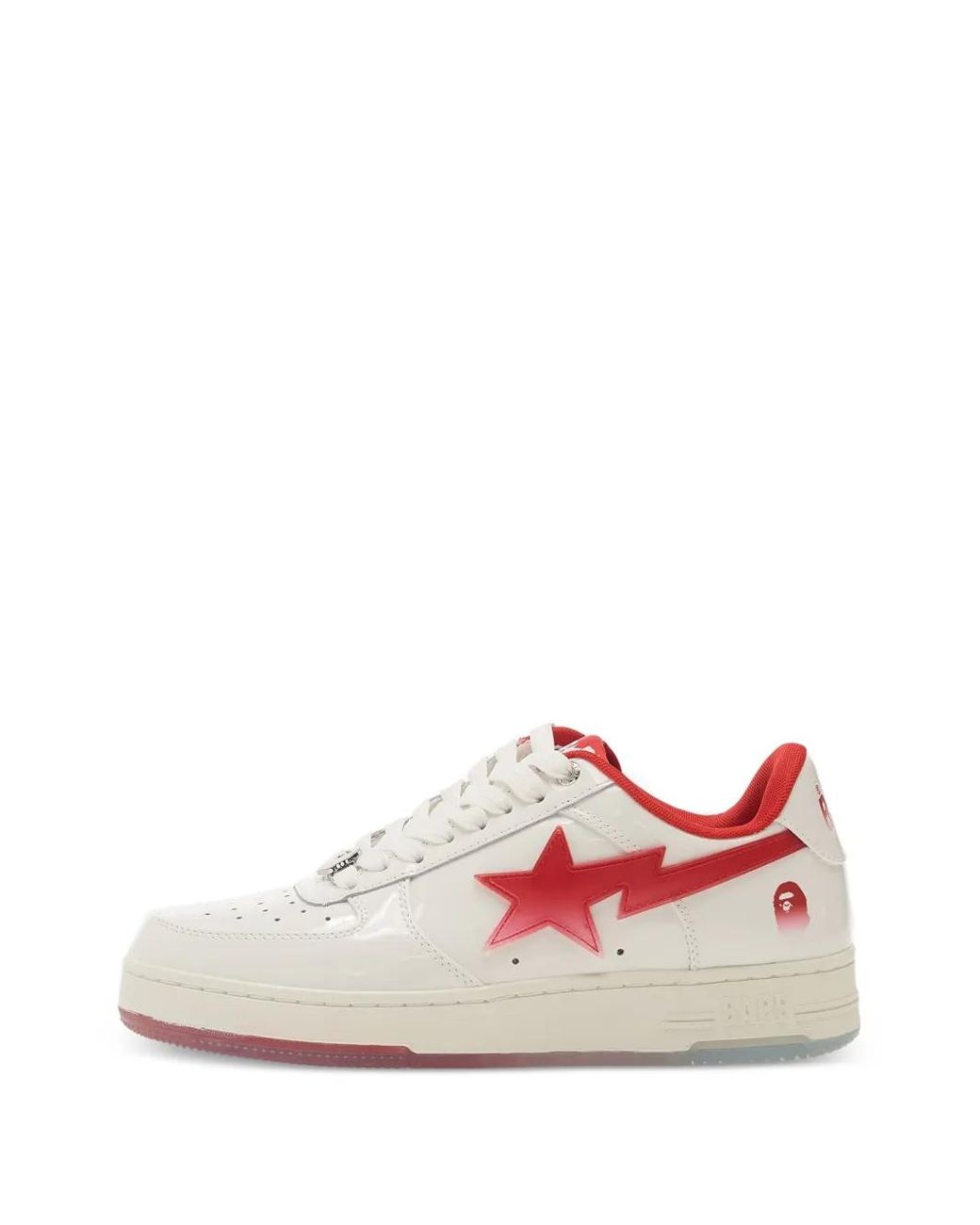 A Bathing Ape Pink Baskets Bamba 4 À Lacets