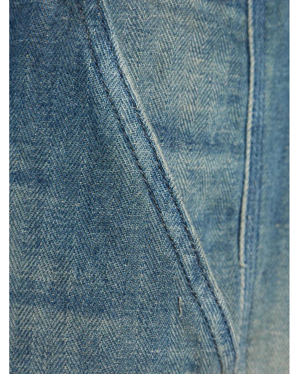 DIESEL Blue D-Phant-Chino Herringbone Jeans