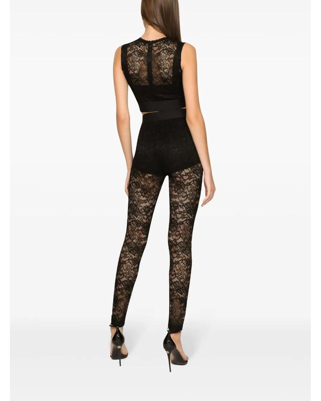 Dolce & Gabbana Black Leggings