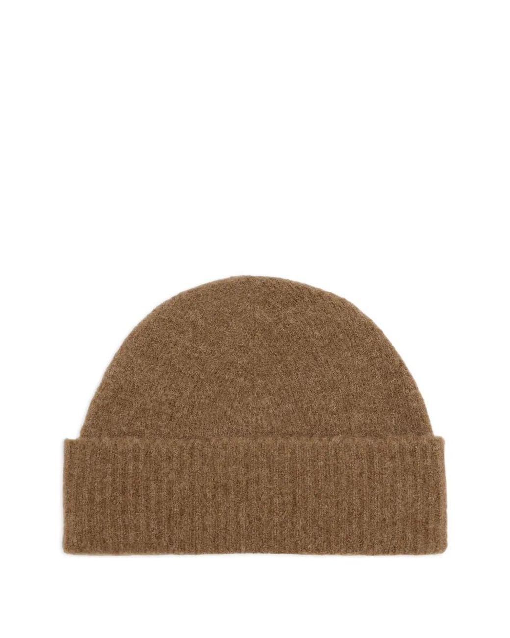 AMI Brown Ami De Coeur Beanie Hat for men