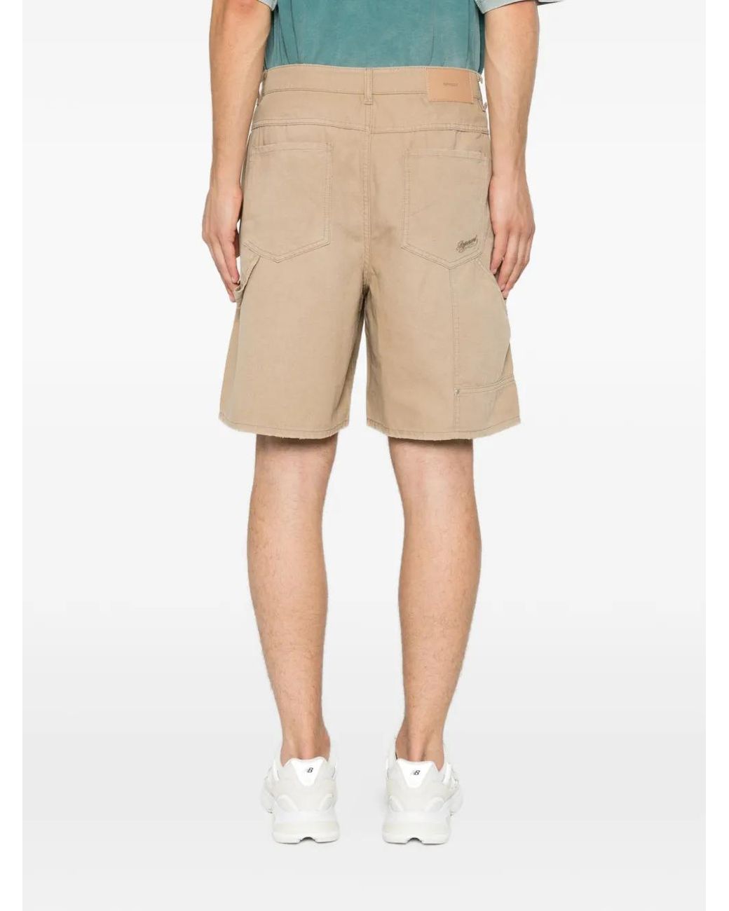 Represent Natural Carpenter Panelled Shorts for men