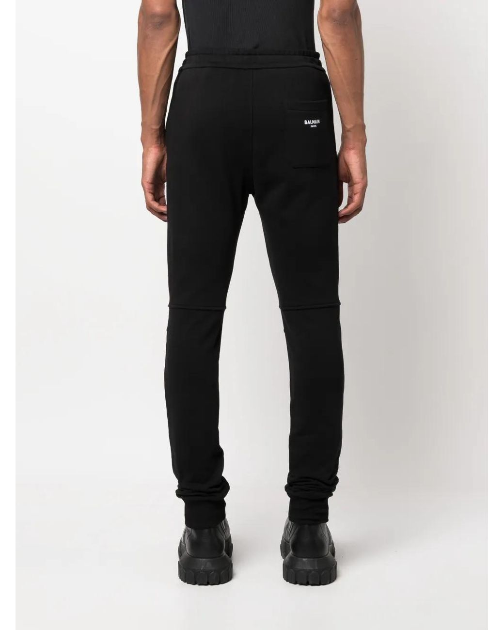 Balmain Black Sweatpants for men