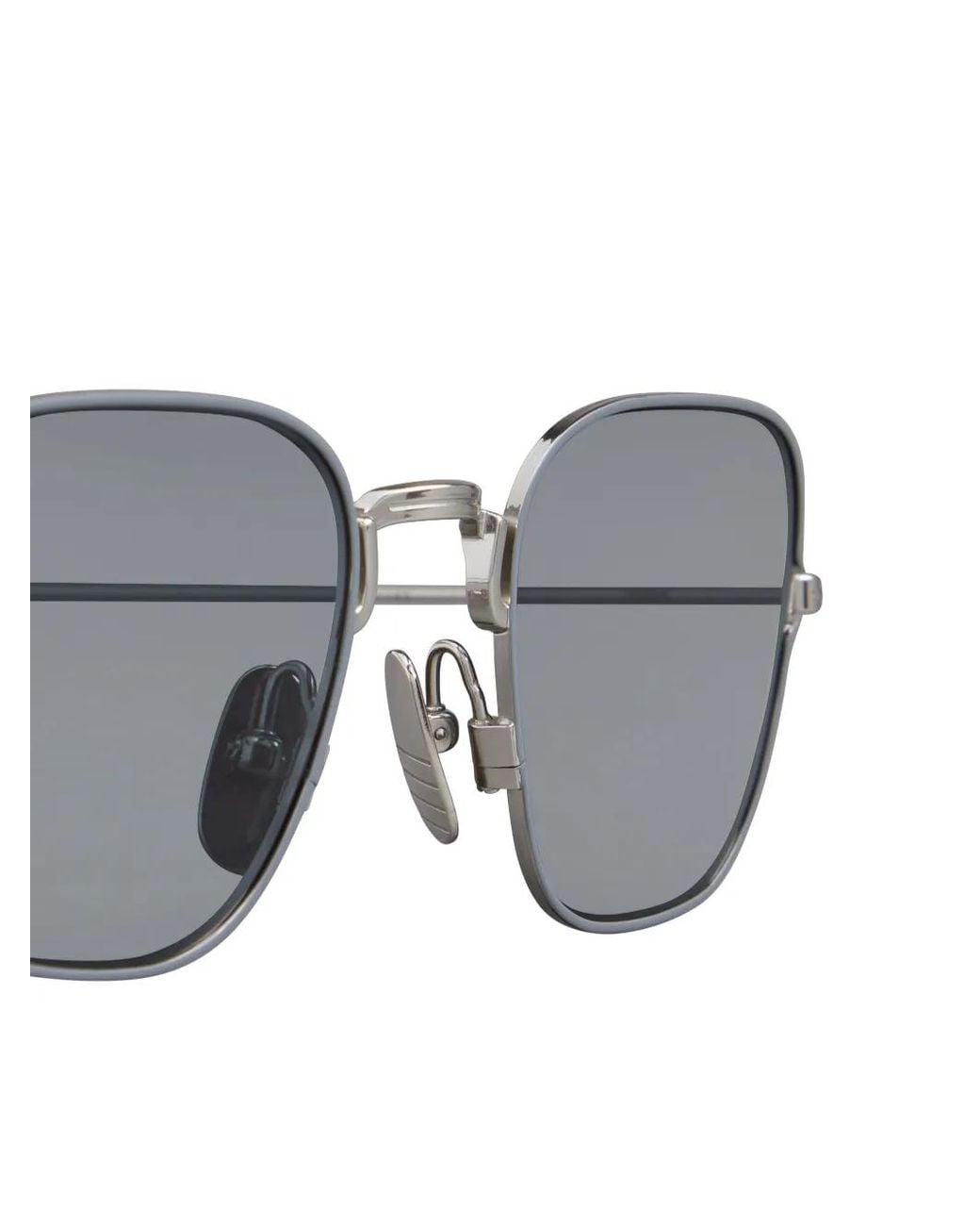 Thom Browne Gray Square-Frame Sunglasses