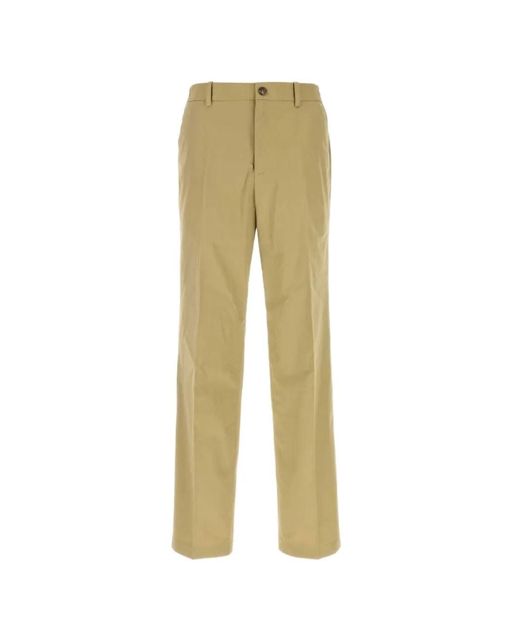 A.P.C. Natural Dylan Cotton Trousers for men
