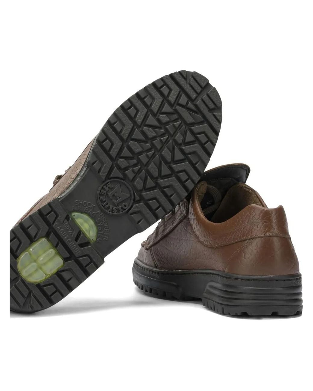 Mephisto Brown Cruiser Logo-Detail Sneakers for men