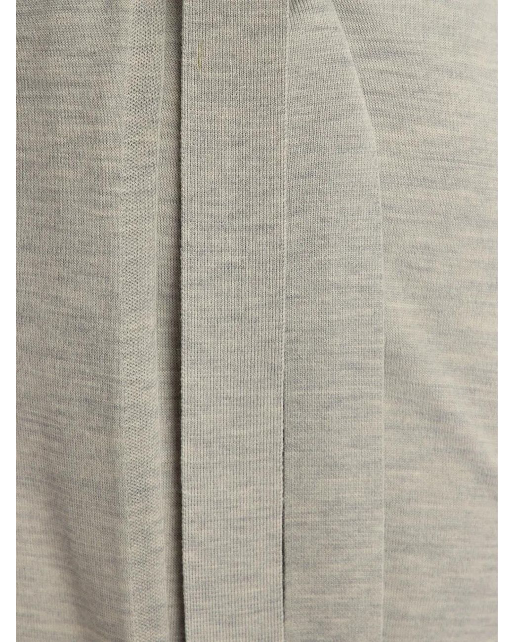 12 STOREEZ Gray Belted Cardigan