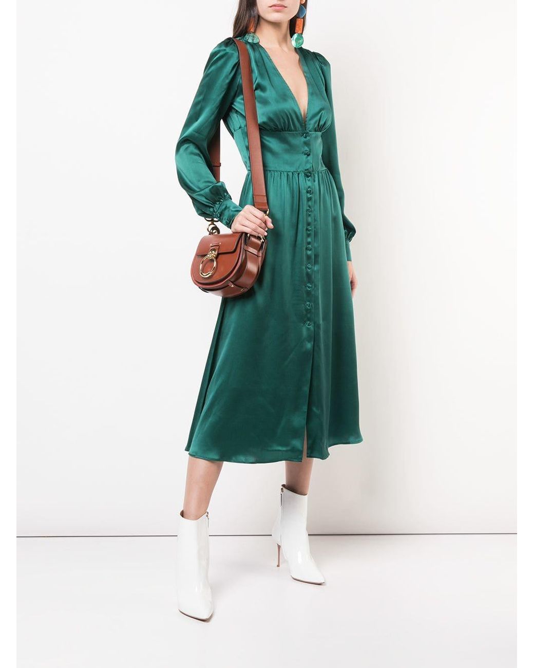 reformation nicola silk midi dress Reformation Dress
