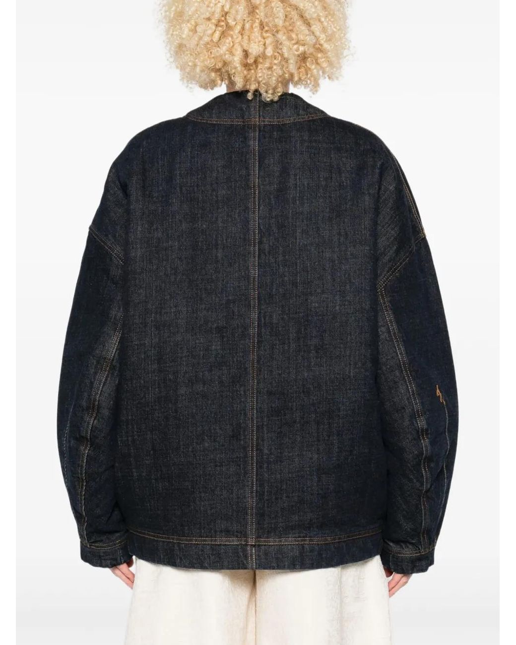 Jacquemus Blue The De-Nîmes Denim Cardigan