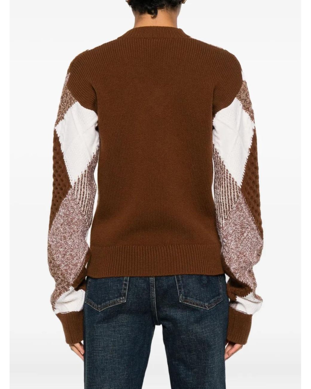Pull À Col V Stella McCartney en coloris Brown