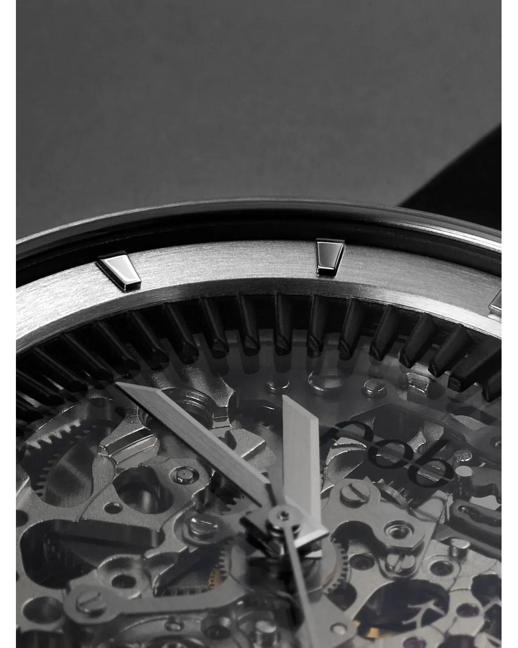 Fob Paris Gray R413 Skeleton 41Mm for men