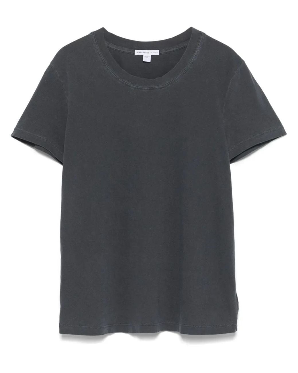 James Perse Black Cotton T-Shirt