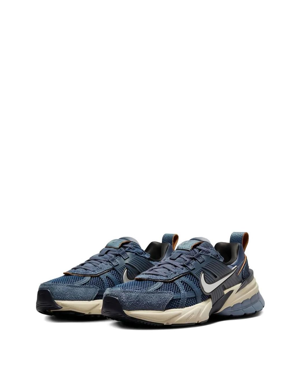 Nike Blue V2K Mesh Trainers