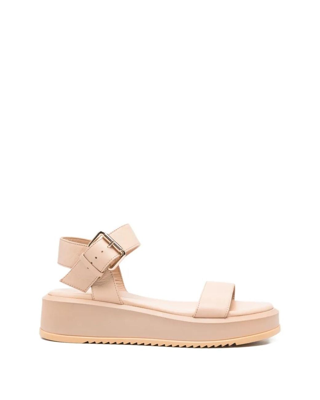 SERGIO MORETTI FIRENZE Pink Buckle-Fastening Sandals