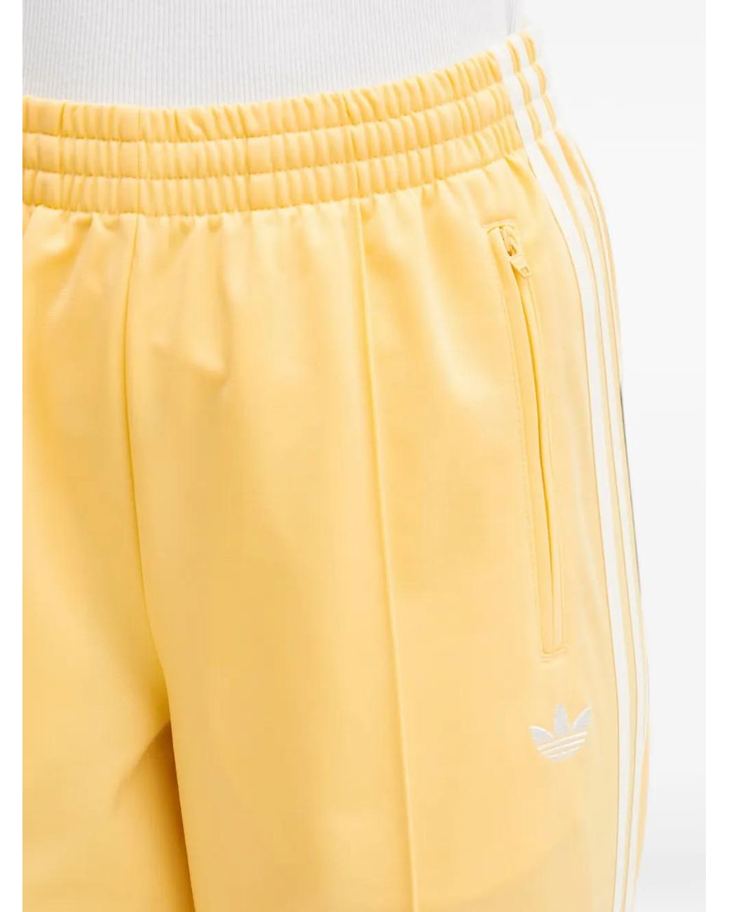 Adidas Yellow Firebird Classic Track Trousers