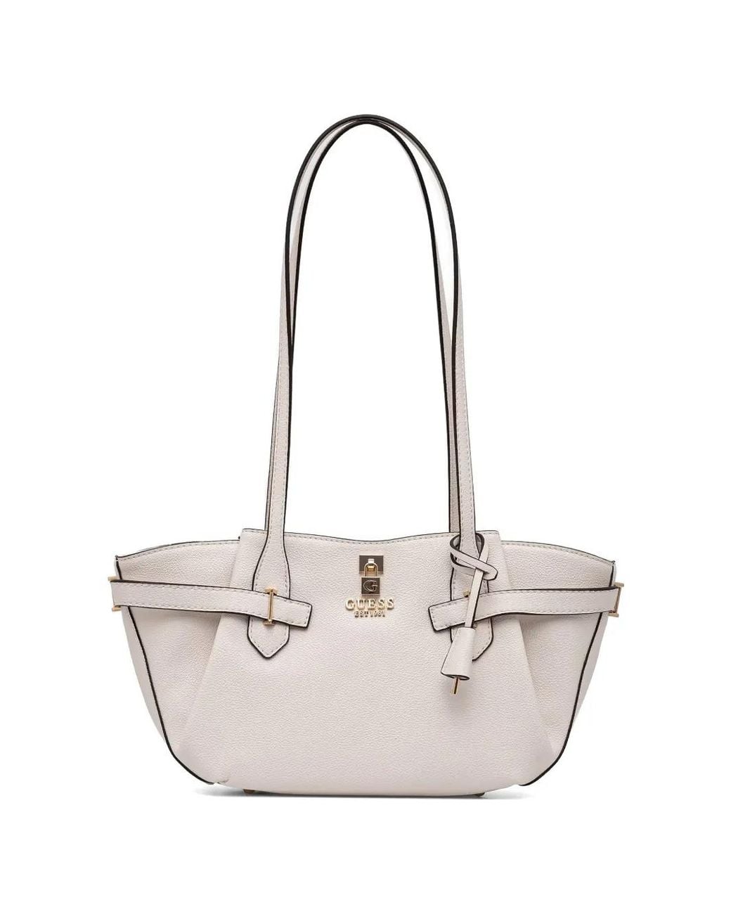 Guess Natural Yesba Saffiano Shoulder Bag
