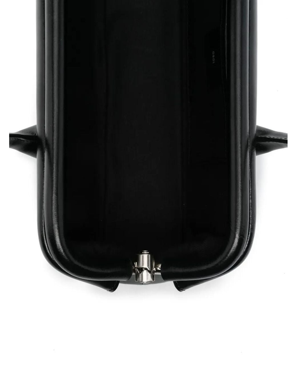 OSOI Black Mini Boat Wide Shoulder Bag