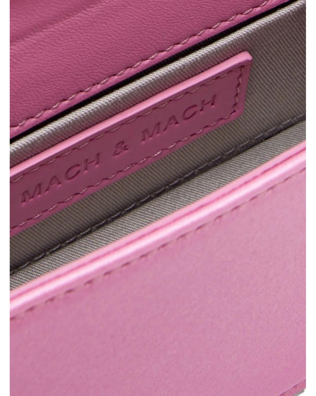 Mach & Mach Pink Small Samantha Handbag